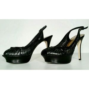 Guess By Marciano Black Pump Heels Shoes Size 8